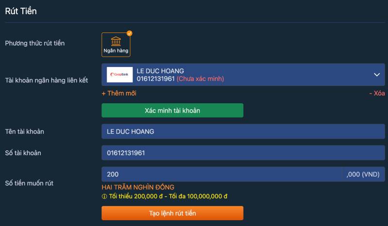 Hướng Dẫn Rút Tiền Alo789 Nhanh Chóng Và Dễ Dàng 3 Hướng dẫn rút tiền từ Alo789 về ngân hàng