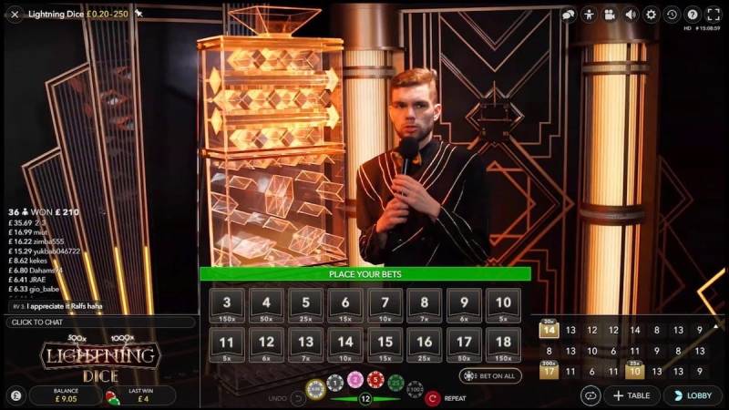 Luật Chơi Lightning Dice Live – Tìm Hiểu Chi Tiết Trước Khi Đặt Cược 3 Luật chơi Lightning Dice live cơ bản